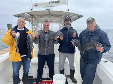 Too Many Seabass not enough hands to hol