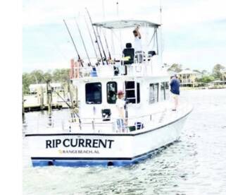 Rip Current showing out! 