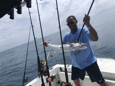 memories First time offshore fishing cau