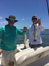 Another fine day of fishing on the Bay!