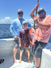 Family Fishing On Championship Offshore 