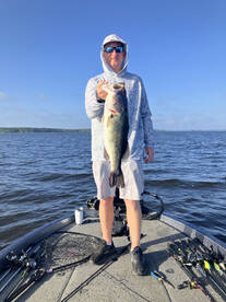 Sam Rayburn Bass Fishing 7-1-24