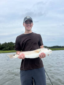 Redfish and  flounder 