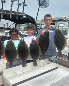 Skinny Water Fluke Fishing