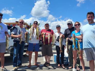 High water levels, but the fish don't ca