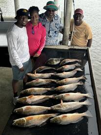 Redfish were ON Fire! 