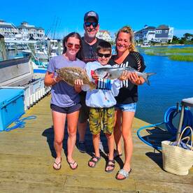 Bay Fishing Has Been Steady