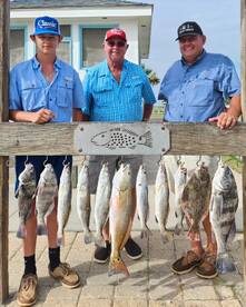 Speckled trout bite is hot!