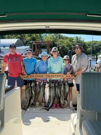 Salmon fishing is red hot on Lake Ontari