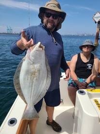 Halibut , Calico Bass and White Sea Bass