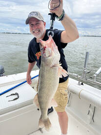 The walleye bite Is on fire!