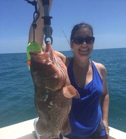 Red Grouper are here. SWFL fishing is on