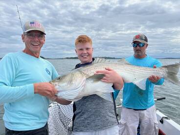 51 inch 50 pound striper largest of the season 
