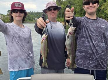 A Triple Threat on Lake Taneycomo 