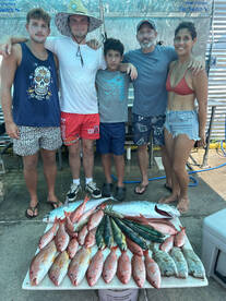  Mahi mahi and light tackle bottom in Gu