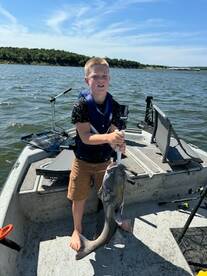 Crappie and Catfish bite is great right 