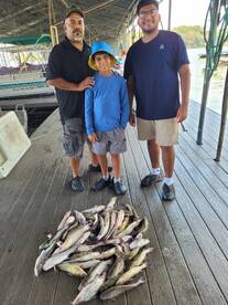 Fun fishing at Tawakoni 