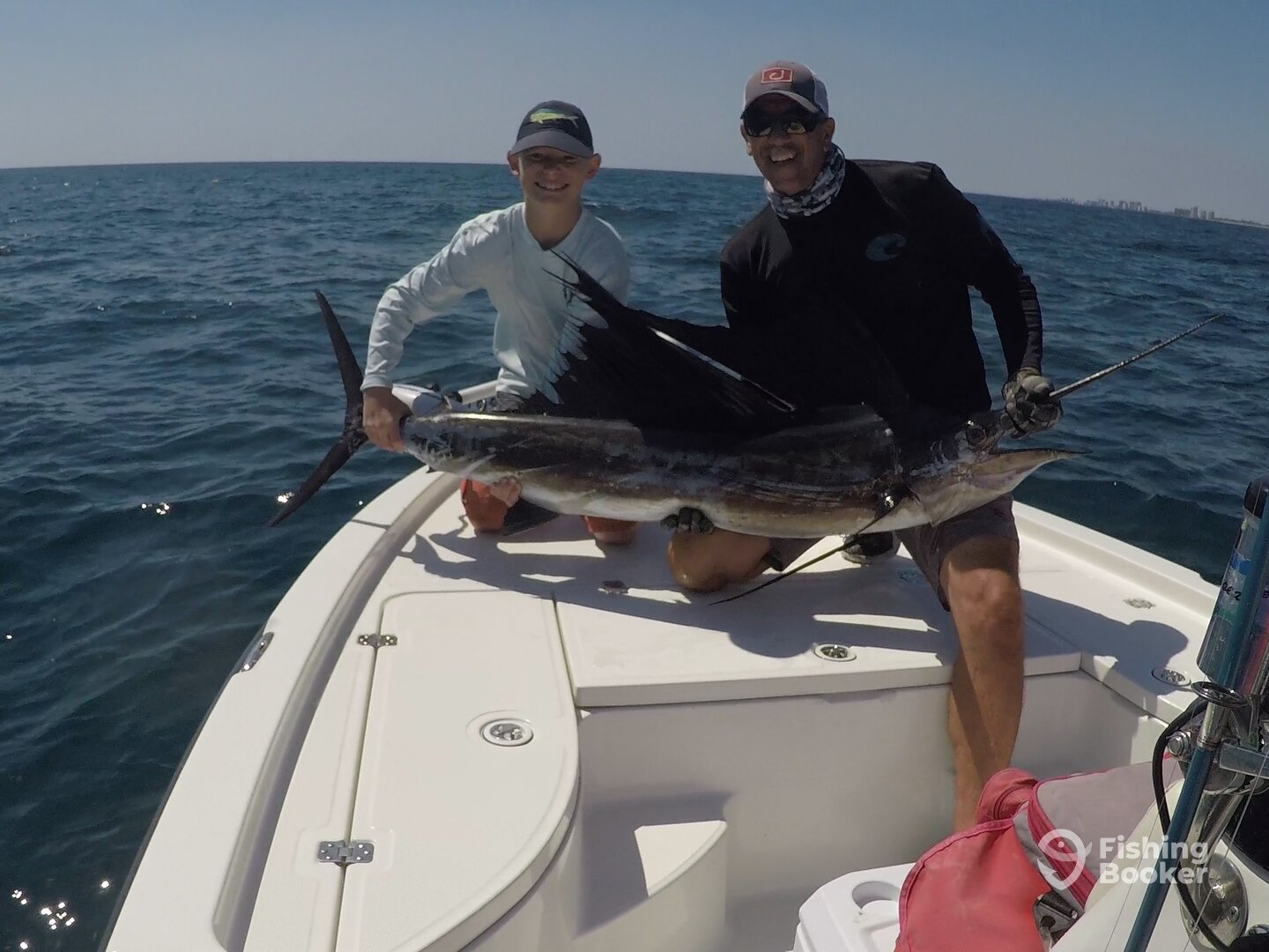 11 year old Jack with his first sail. 