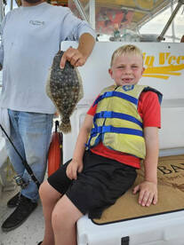 Late August fishing with kids