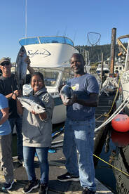 The longfin are near. 