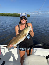 The red fish action has been crazy