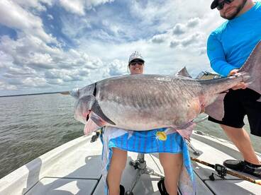 The new boat record was caught , a prehi