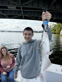 Big dawg caught the only catch of the da