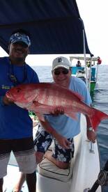 Enough Red Snapper for Dinner for 40!