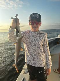 Who caught the biggest fish?