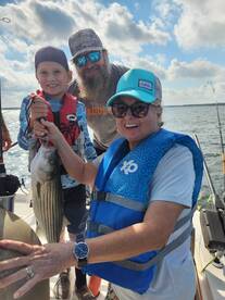 STRIPERS ARE BITTING 