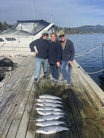 Another good day of coho fishing