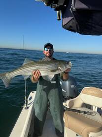 Hot striper bite in fire island