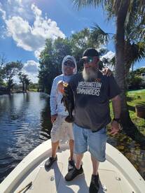 Peacock bass are cooperative now that wa