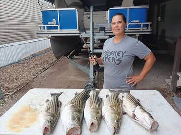 Top water stripers!!!!