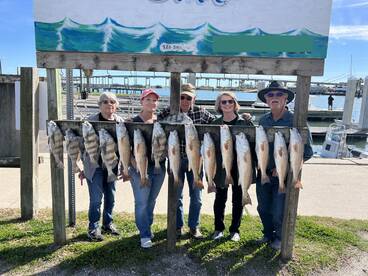 Red fish and drum kind of day