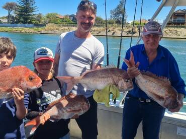 Snapper are on ?  in the mornings and af