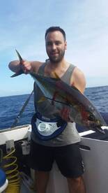 Bringing in the tuna!