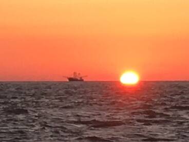 Galveston is on FIRE