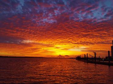 Nice Snapper and Beautiful Daybreak 