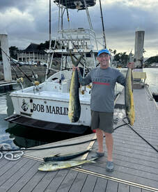 afternoon mahimahi half day charter 