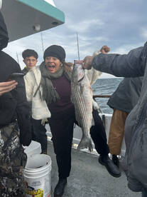 Striped bass weekend trips