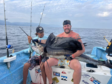 Sail fish are on fire ????