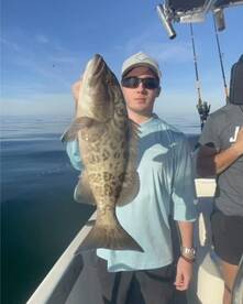 Grouper bite is on fire in December near