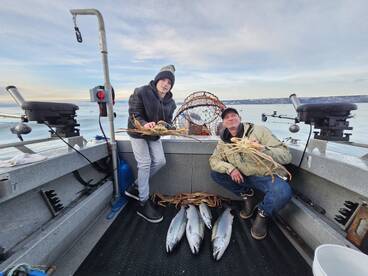 Great weather and fishing today! 