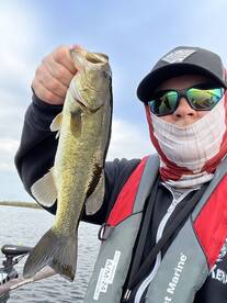 Cold and Rainy but they were biting.