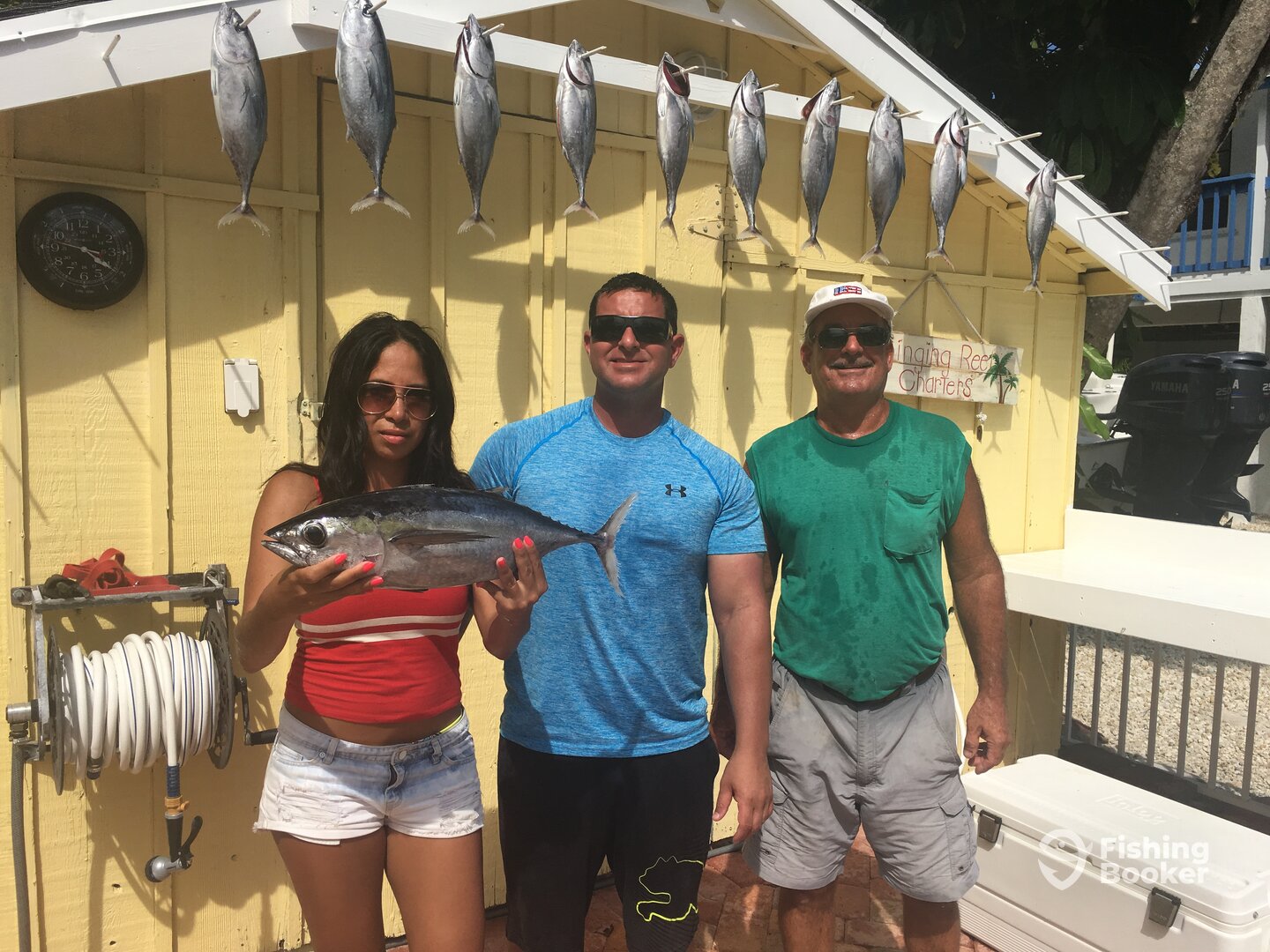 Today was a great day off shore. Tuna Tuna