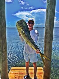 Biggest dolphin this guys ever caught