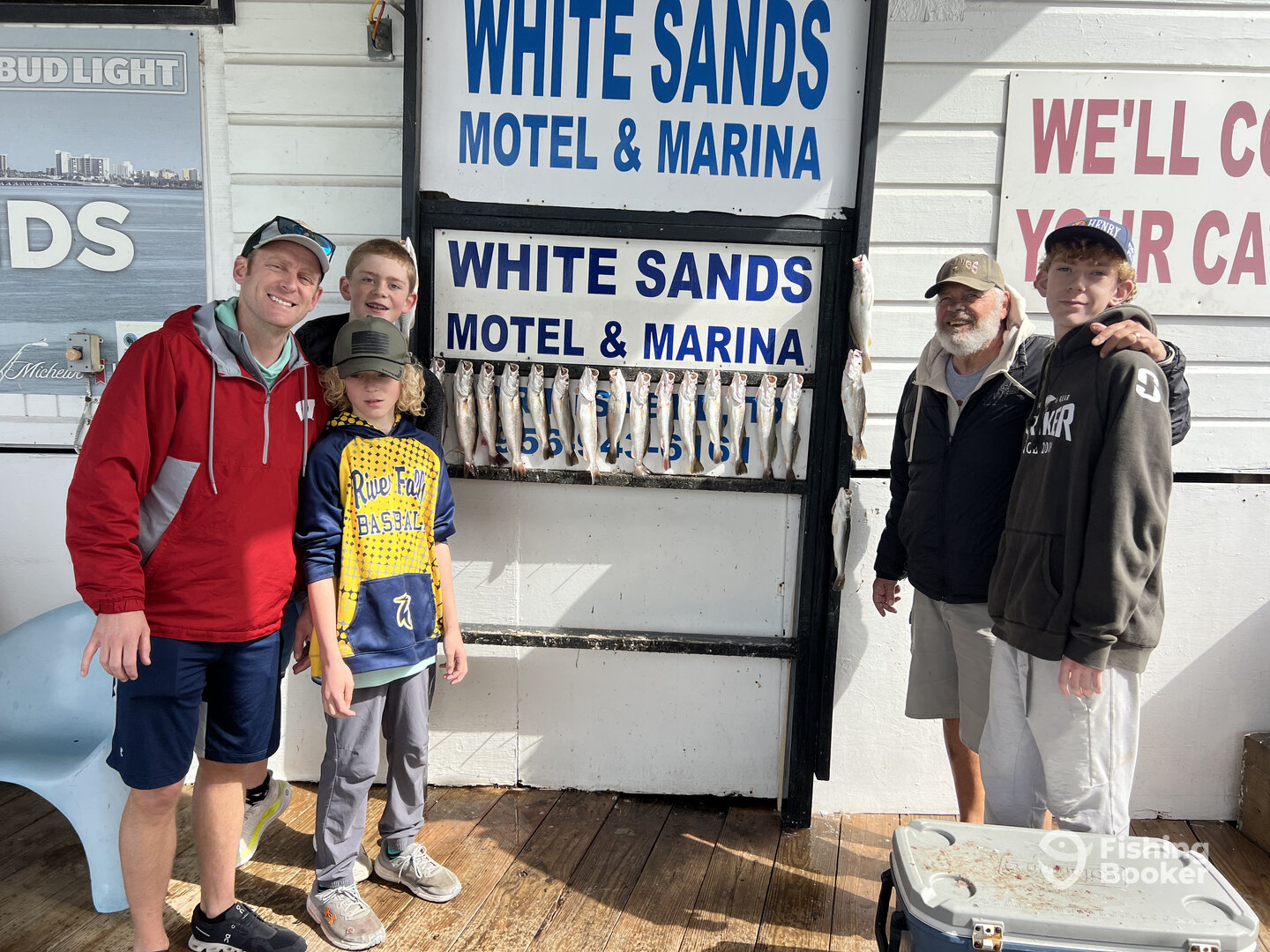 had a good time catching 20 sand trout 