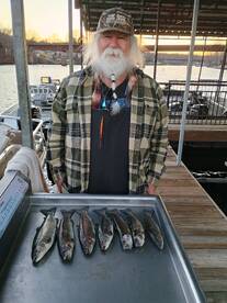 Santa Took a much need fishing trip toda