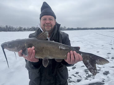 Its fun, out in the ice.